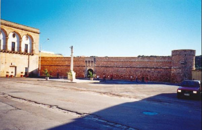 piazza Sant'Andrea - Castello (1524) - Prospetto frontale